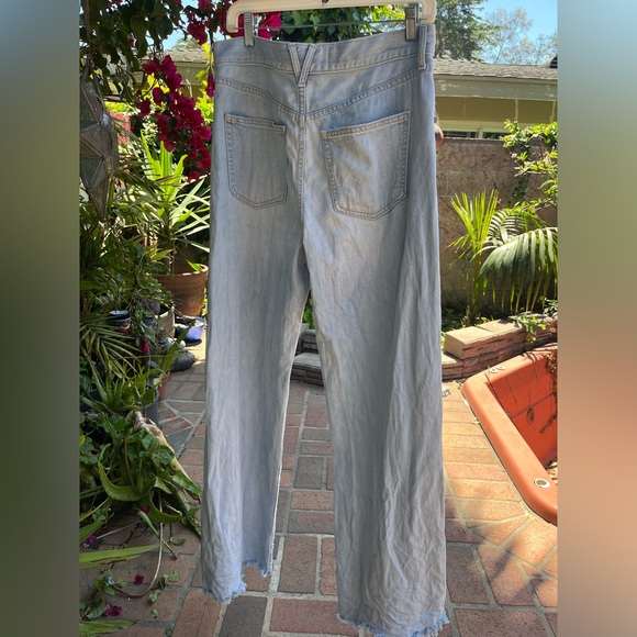 ♥️ Veronica Beard Taylor Relaxed High Rise Wide Leg Jeans ~ Size 29 - Picture 9 of 12